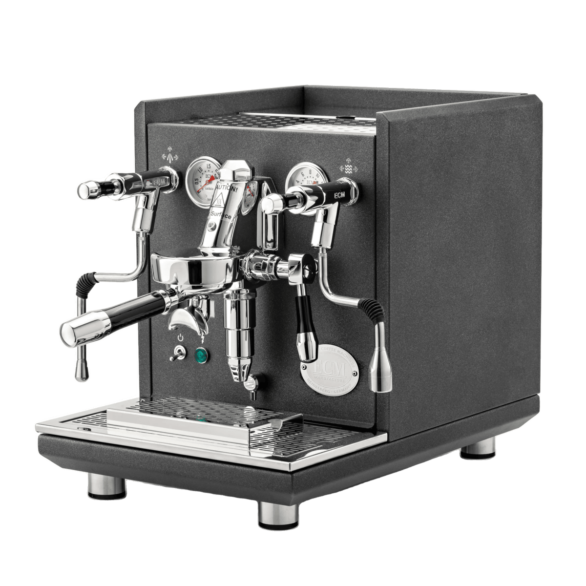 ECM Synchronika II Dualboiler Anthrazit Exklusiv Line