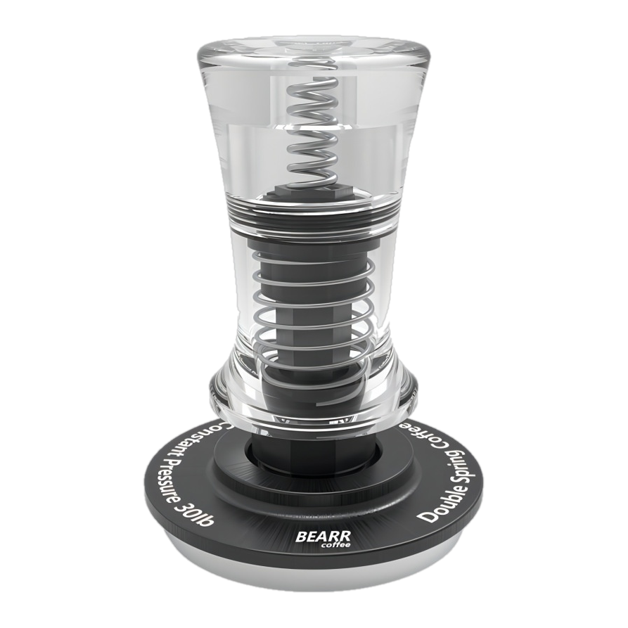 Tamper 58 mm with a double spring